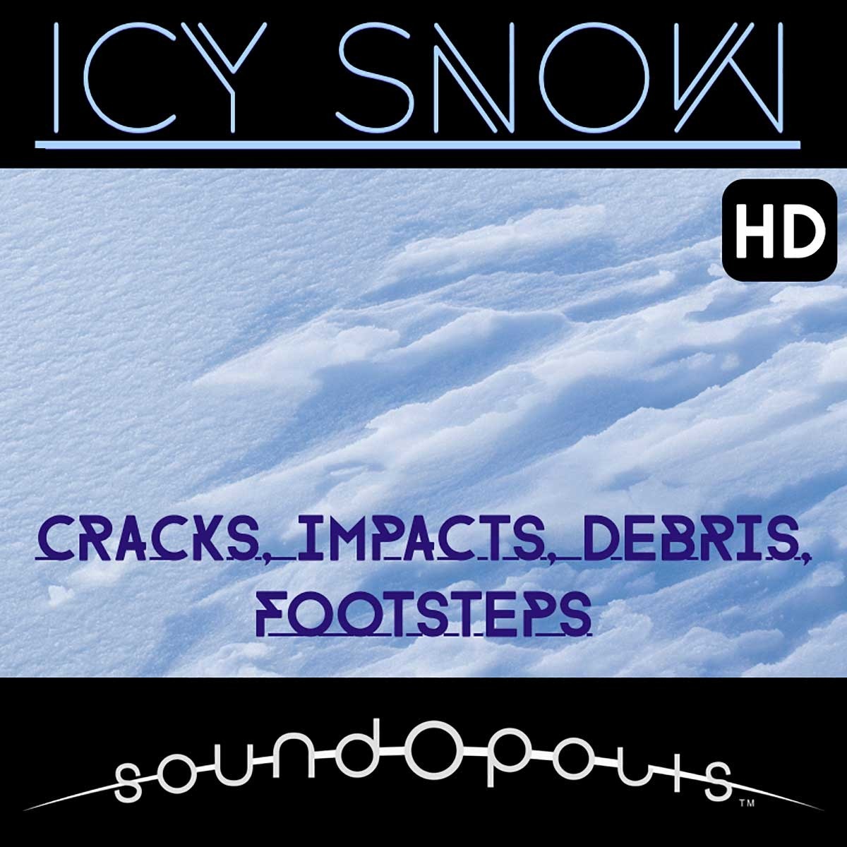 Soundopolis - Icy Snow HD Sample Packs Software GUI Artwork